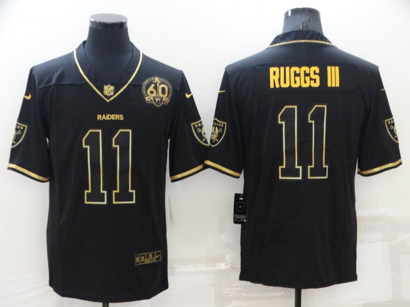 Men's Las Vegas Raiders Henry Ruggs III #11 Black Jersey